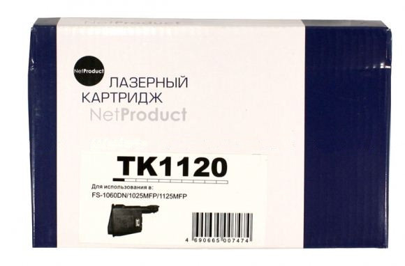 Картридж лазерный NetProduct N-TK-1120; для Kyocera