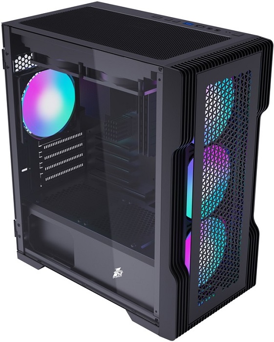 Корпус 1STPLAYER TRILOBITE T3 Black (T3-BK-4F1);