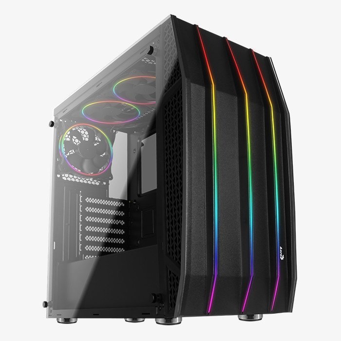 Корпус AeroCool Quartz Klaw (4718009157194); ATX;