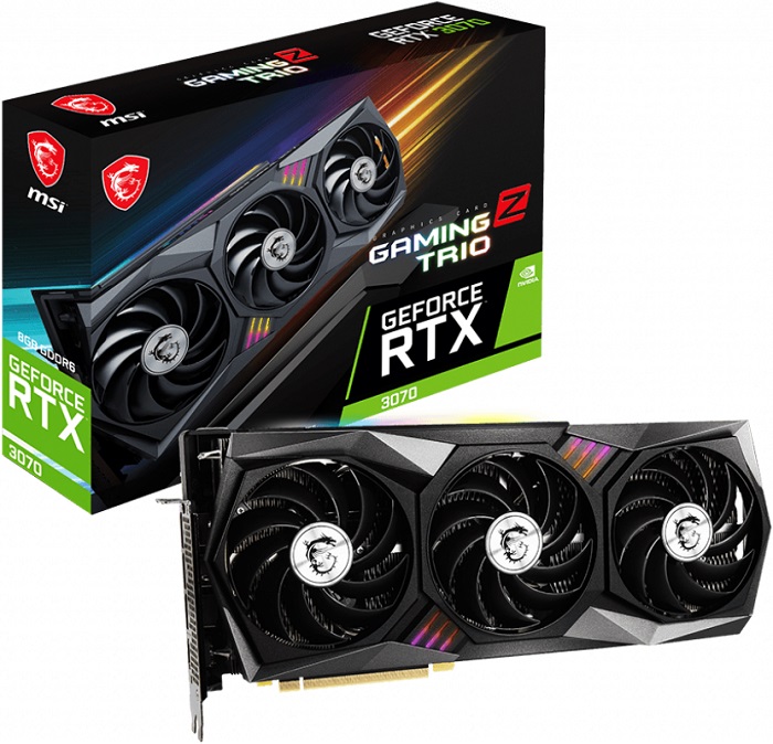 Видеокарта nVidia RTX 3070 MSI RTX