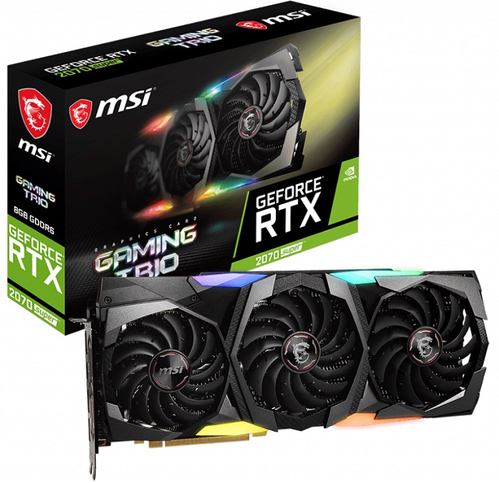 Видеокарта nVidia RTX 2070 SUPER MSI