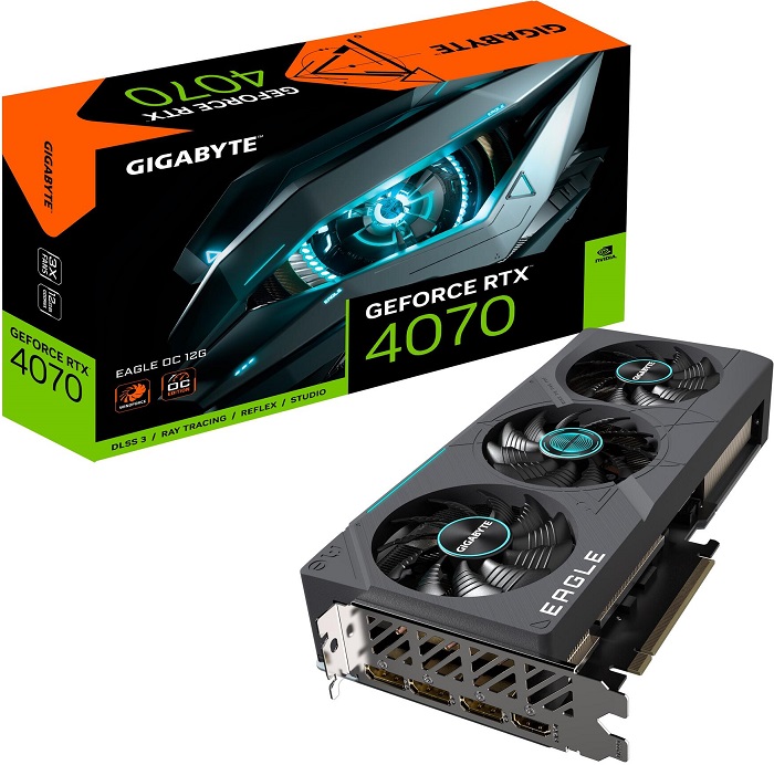 Видеокарта nVidia RTX 4070 Gigabyte EAGLE