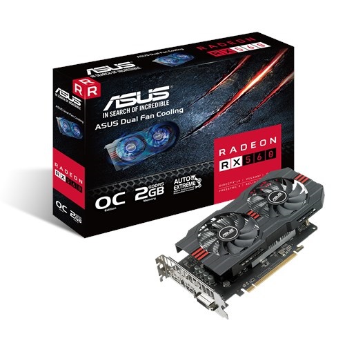 Видеокарта AMD Radeon RX 560 Asus