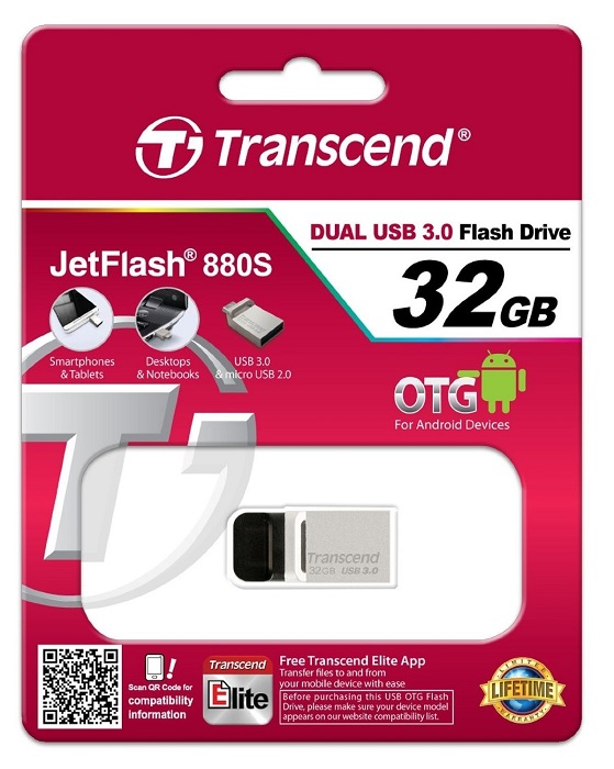 USB-флэш 32 ГБ Transcend 880S (TS32GJF880S);
