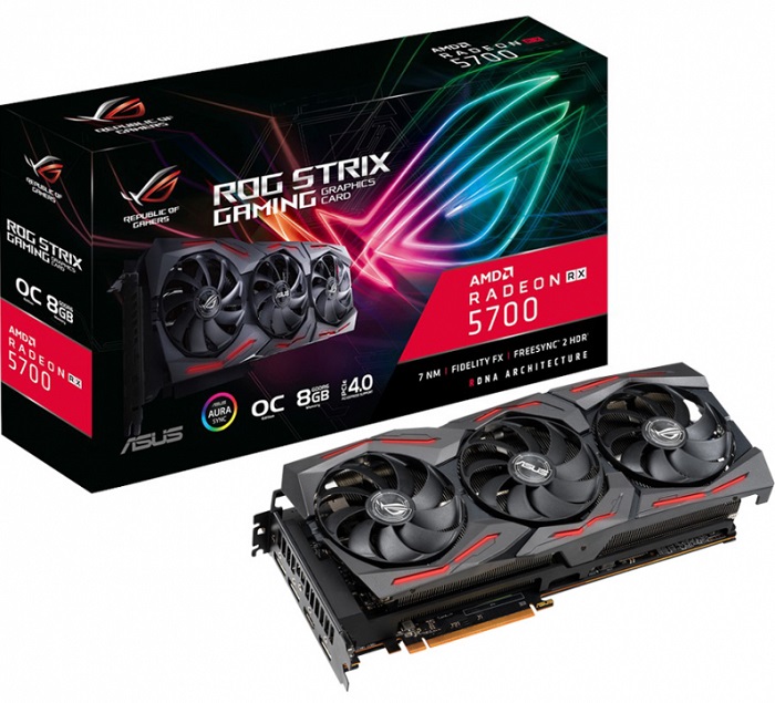 Видеокарта AMD Radeon RX 5700 Asus