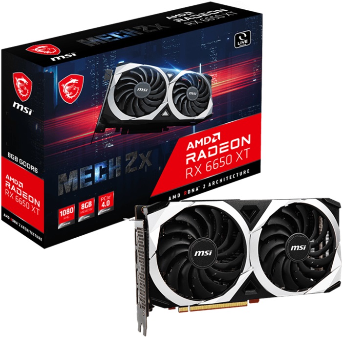 Видеокарта AMD Radeon RX 6650 XT