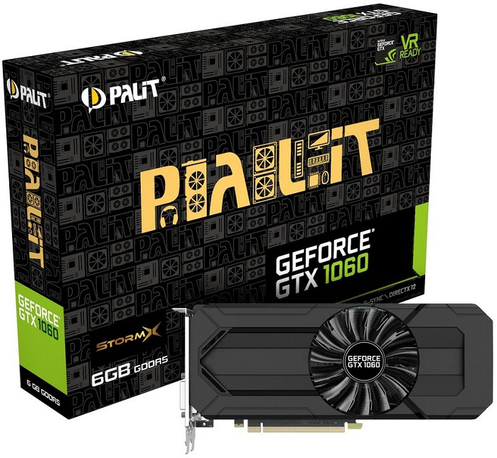 Видеокарта nVidia GTX 1060 Palit PA-GTX1060