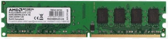 Оперативная память DDR2 2Гб AMD R3