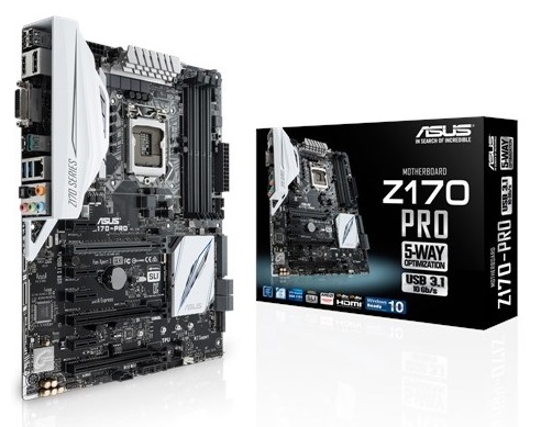 Материнская плата intel Z170 Asus Z170-PRO;