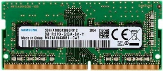 Оперативная память SO-DIMM DDR4 8Гб Samsung