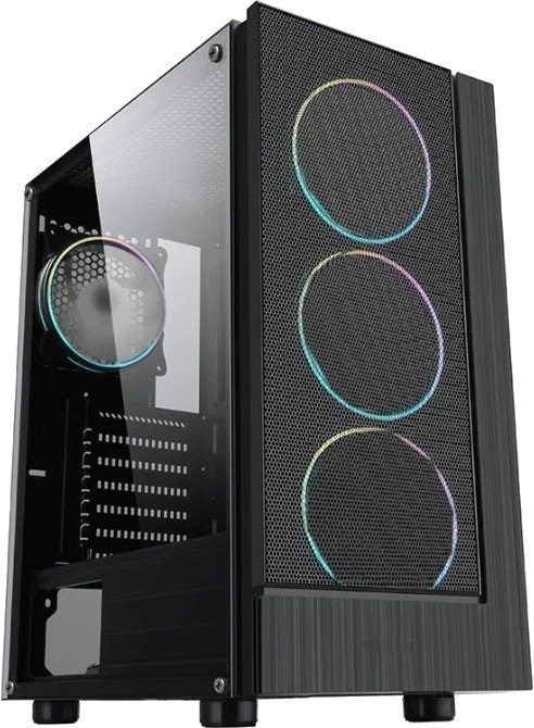 Корпус Formula F-33RGB; ATX; Midi-Tower; боковое