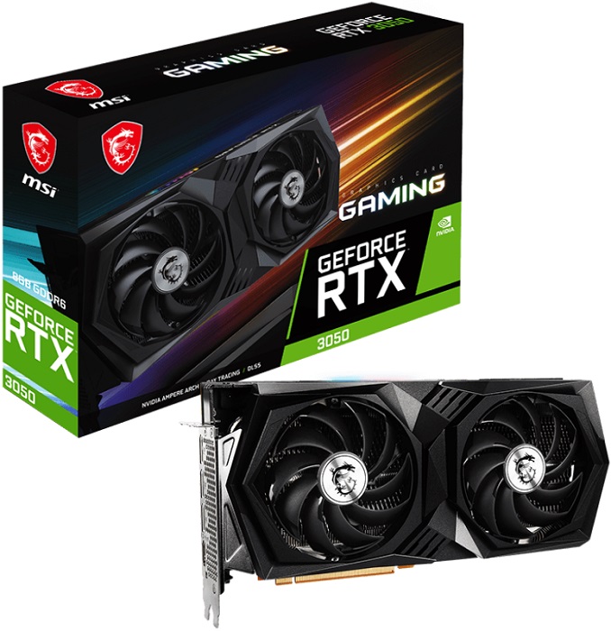 Видеокарта nVidia RTX 3050 MSI RTX
