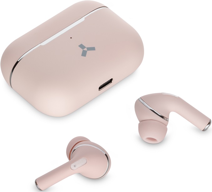 TWS-наушники Accesstyle Indigo Pink; вкладыши; 32