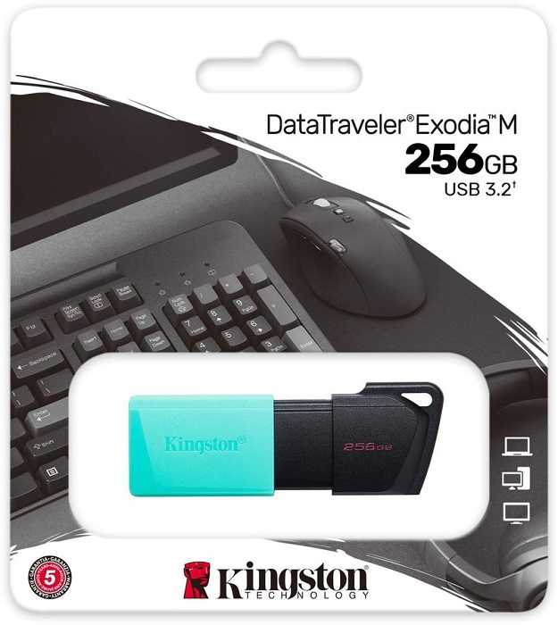 USB-флэш 256 ГБ Kingston DataTraveler Exodia