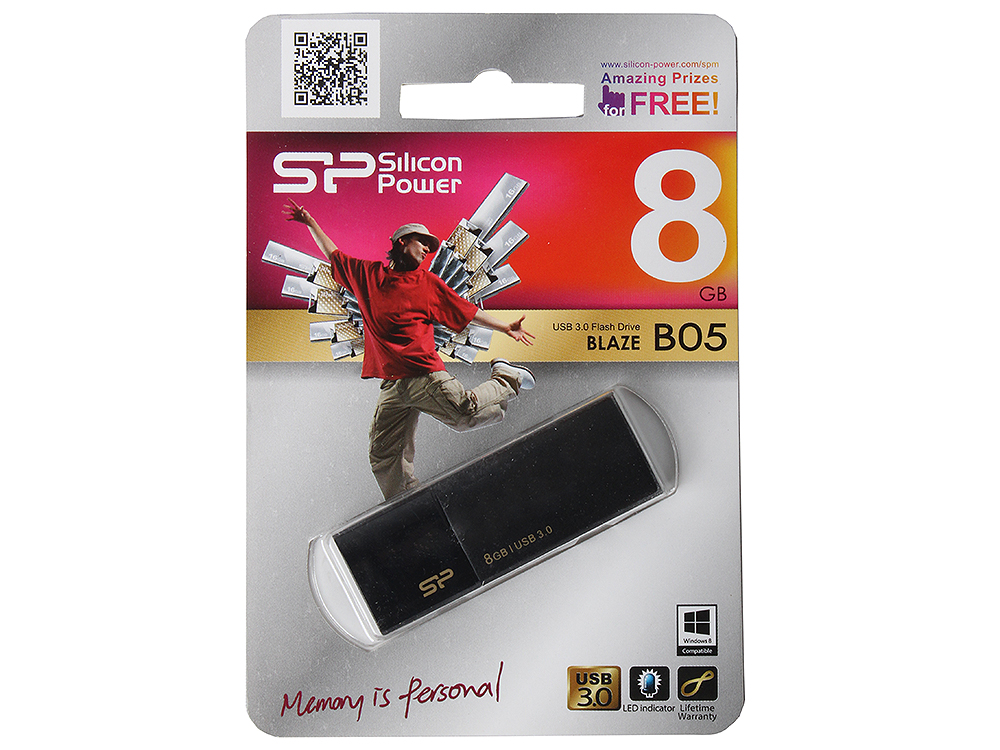 USB-флэш 8 ГБ Silicon Power Blaze