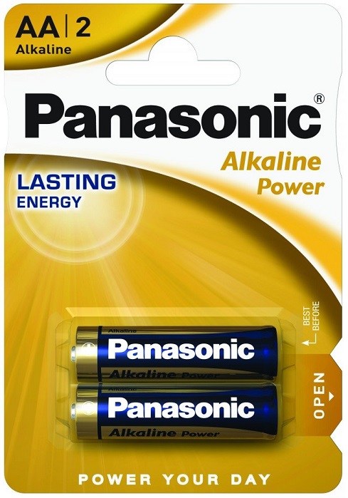 Батарейка AA Panasonic Alkaline Power (LR6APB/2BP);