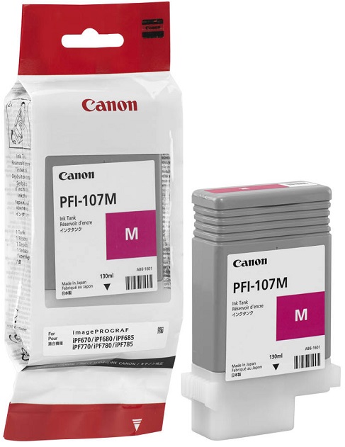 Картридж струйный Canon PFI-107 M (6707B001);