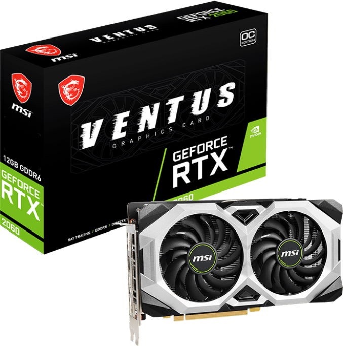 Видеокарта nVidia RTX 2060 MSI RTX