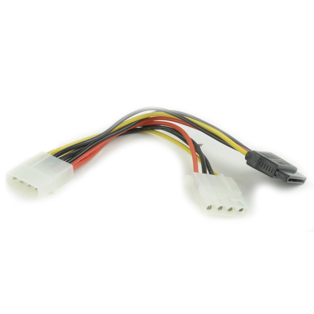 Кабель питания SATA Cablexpert (CC-SATA-PSY2); 4pin/4pin+15pin;