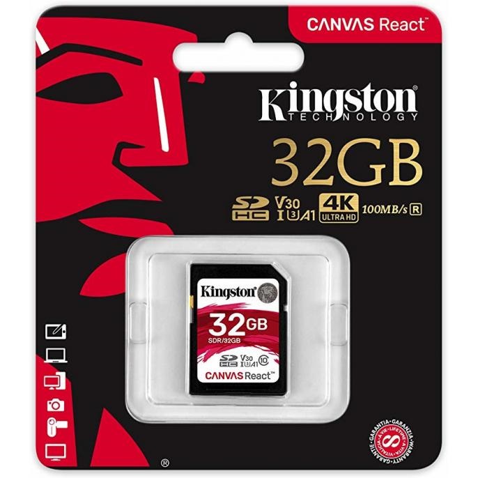 Карта памяти SDHC 32 ГБ Kingston