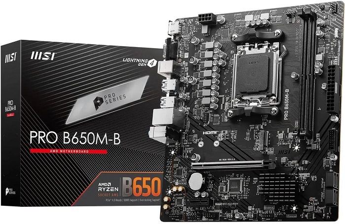 Материнская плата AMD B650 MSI PRO