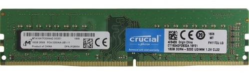 Оперативная память DDR4 16Гб Crucial (CT16G4DFD832A);