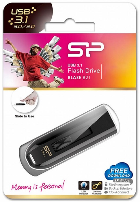 USB-флэш 64 ГБ Silicon Power Blaze