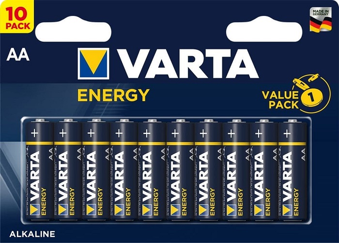 Батарейка AA Varta ENERGY (04106229491); щелочная;