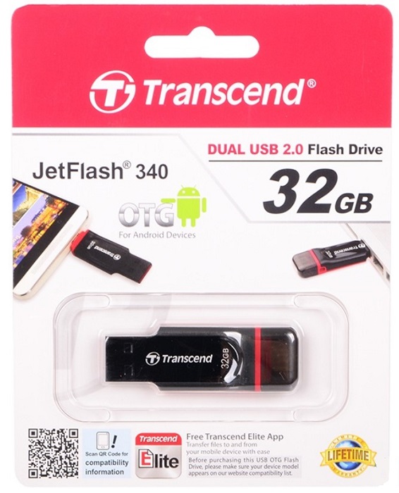USB-флэш 32 ГБ Transcend 340 (TS32GJF340);