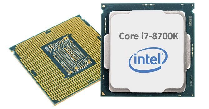 Процессор Intel Core i7 8700K; 6x3.7