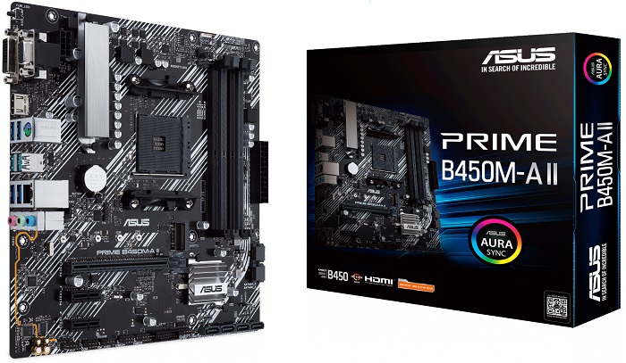 Материнская плата AMD B450 Asus PRIME