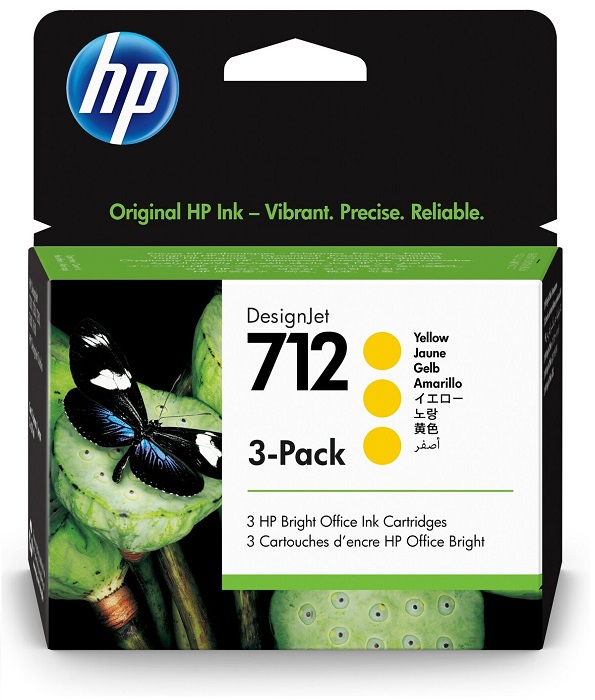 Картридж струйный HP №712 (3ED79A); для