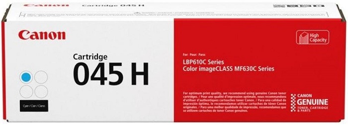 Картридж лазерный Canon 045H Cyan (1245C002);