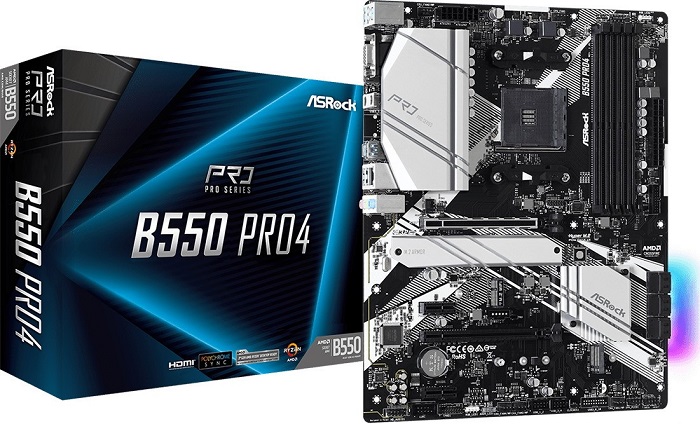 Материнская плата AMD B550 ASRock B550