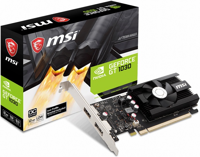 Видеокарта nVidia GT 1030 MSI GT