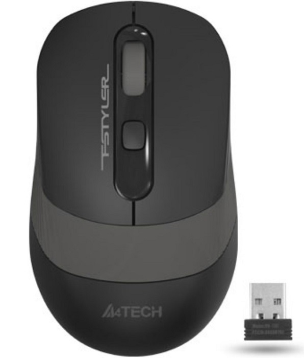 Мышь беспроводная A4Tech Fstyler FG10 Black