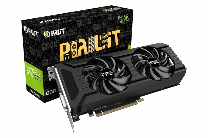 Видеокарта nVidia GTX 1060 Palit PA-GTX1060