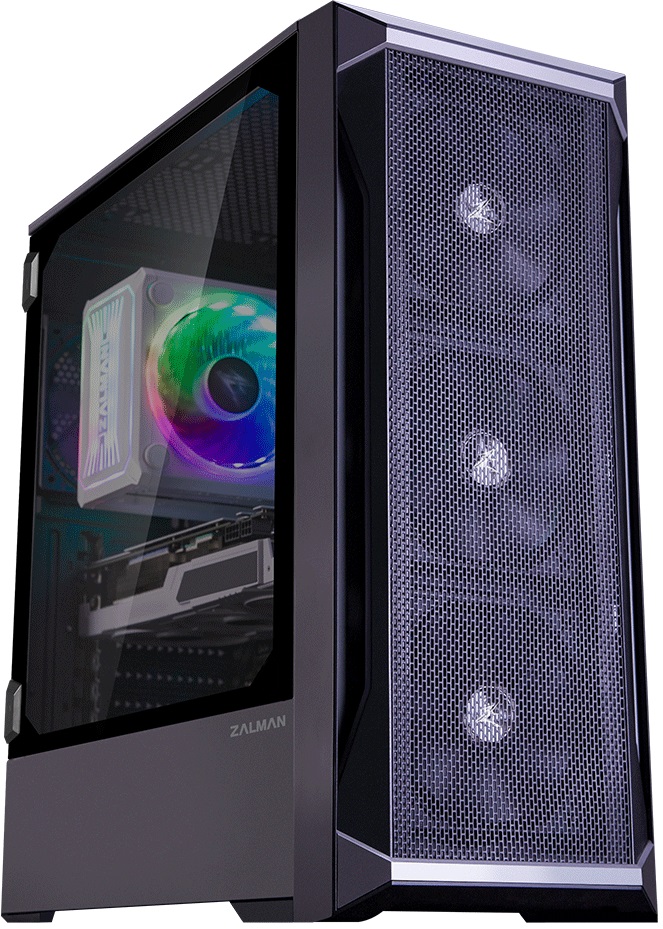 Корпус Zalman Z8; eATX; Midi-Tower; боковое