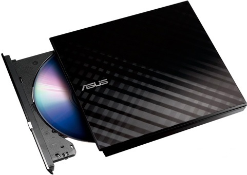 Привод внешний DVD-RW Asus Slim black