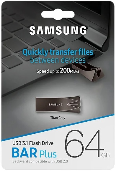 USB-флэш 64 ГБ Samsung BAR Plus