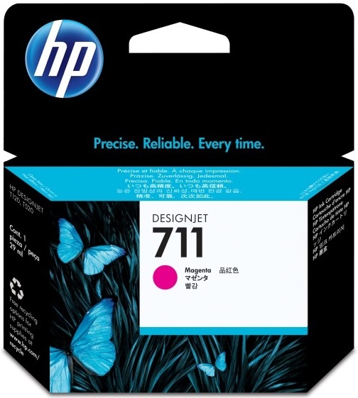 Картридж струйный HP №711 (CZ131A); для