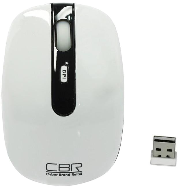 Мышь беспроводная CBR CM 485 White;