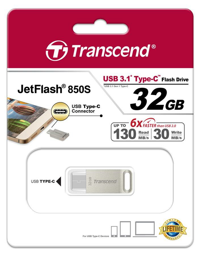 USB-флэш 32 ГБ Transcend 850S (TS32GJF850S);