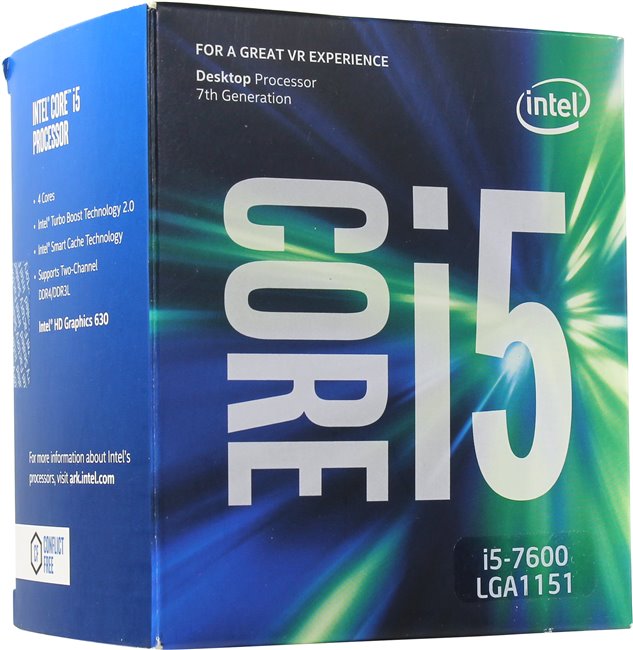 Процессор Intel Core i5 7600; 4x3.5