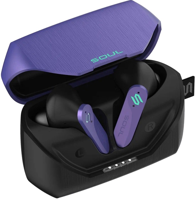 TWS-наушники Soul S-PLAY Psi Purple; вкладыши;