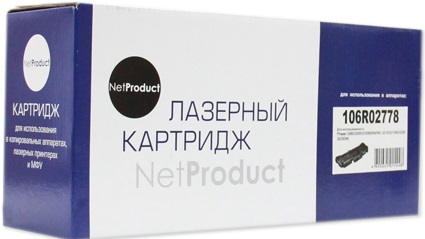 Картридж лазерный NetProduct (N-106R02778); для Xerox