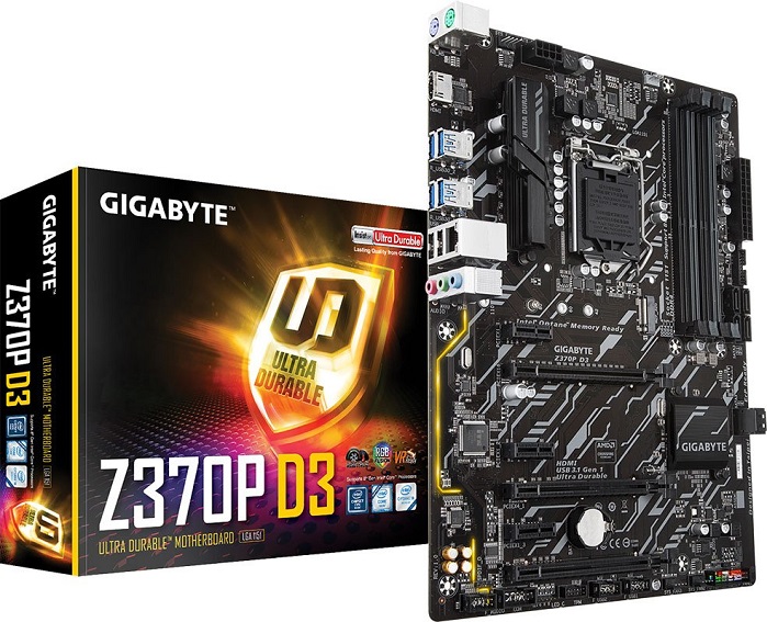 Материнская плата intel Z370 Gigabyte Z370P