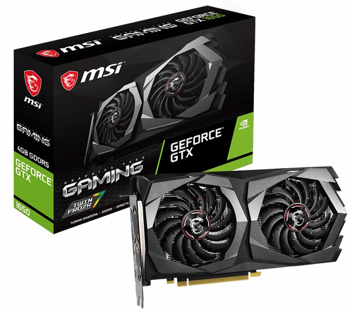 Видеокарта nVidia GTX 1650 MSI GTX