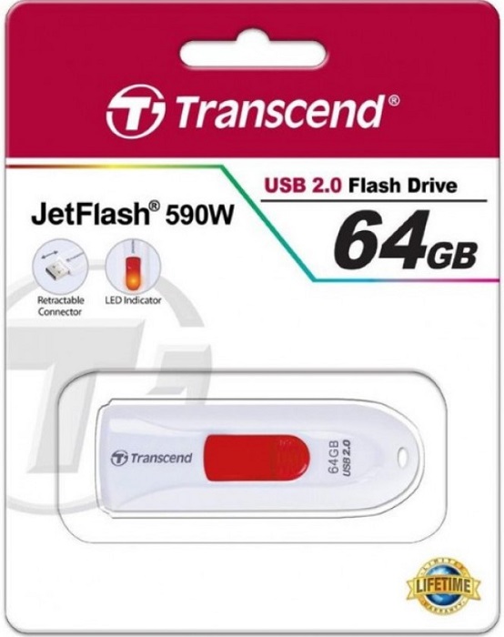 USB-флэш 64 ГБ Transcend 590W (TS64GJF590W);