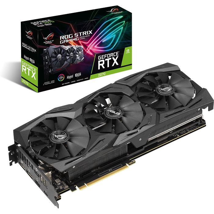 Видеокарта nVidia RTX 2070 Asus ROG-STRIX-RTX2070-A8G-GAMING